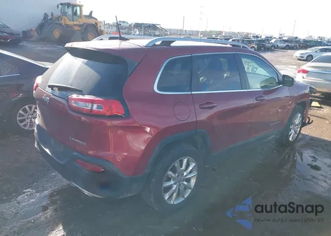 2017 Jeep Cherokee Limited 4X4 z USA, uszkodzony, nr VIN 1C4PJMDS0HW538141